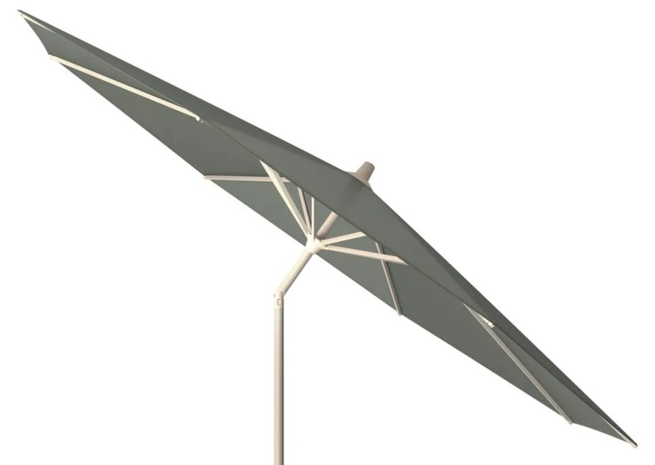 Platinum Riva parasol 300 cm rond sandstone olijf met kniksysteem