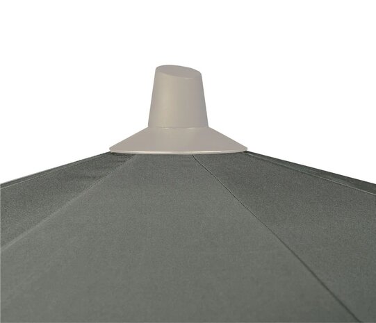 Platinum Riva parasol 300 cm rond sandstone olijf met kniksysteem
