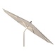Platinum Riva parasol 300 cm rond sandstone ivoor met kniksysteem