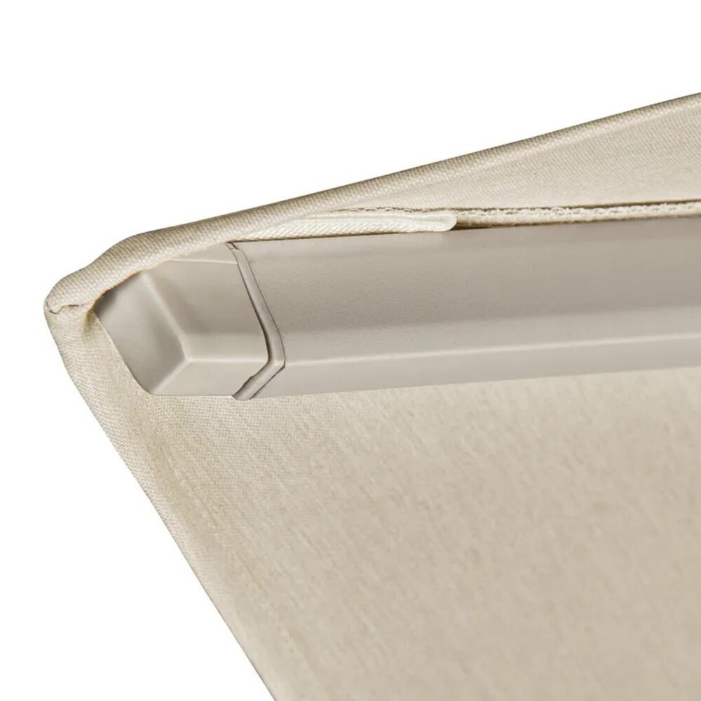 Platinum Riva parasol 300 cm rond sandstone ivoor met kniksysteem