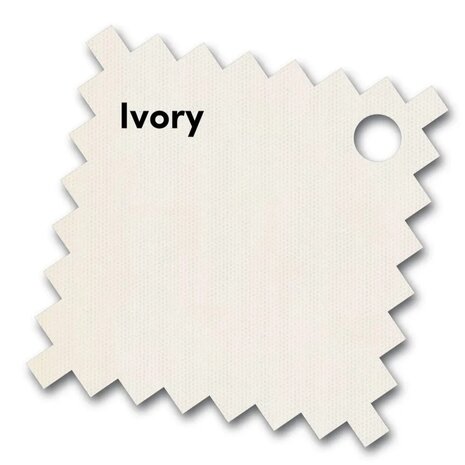 Platinum Riva parasol 300 cm rond sandstone ivoor met kniksysteem