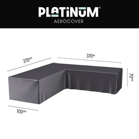 Platinum Platinum AeroCover Loungehoes L 370x370x100xH70