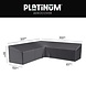 Platinum Platinum AeroCover Loungehoes L HB 300x300x100xH65/90
