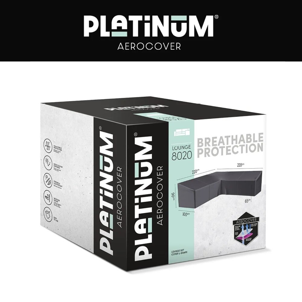 Platinum Platinum AeroCover Loungehoes L HB 220x220x100xH65/90