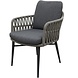 AVH-Collectie Luxor dining tuinstoel rope antraciet