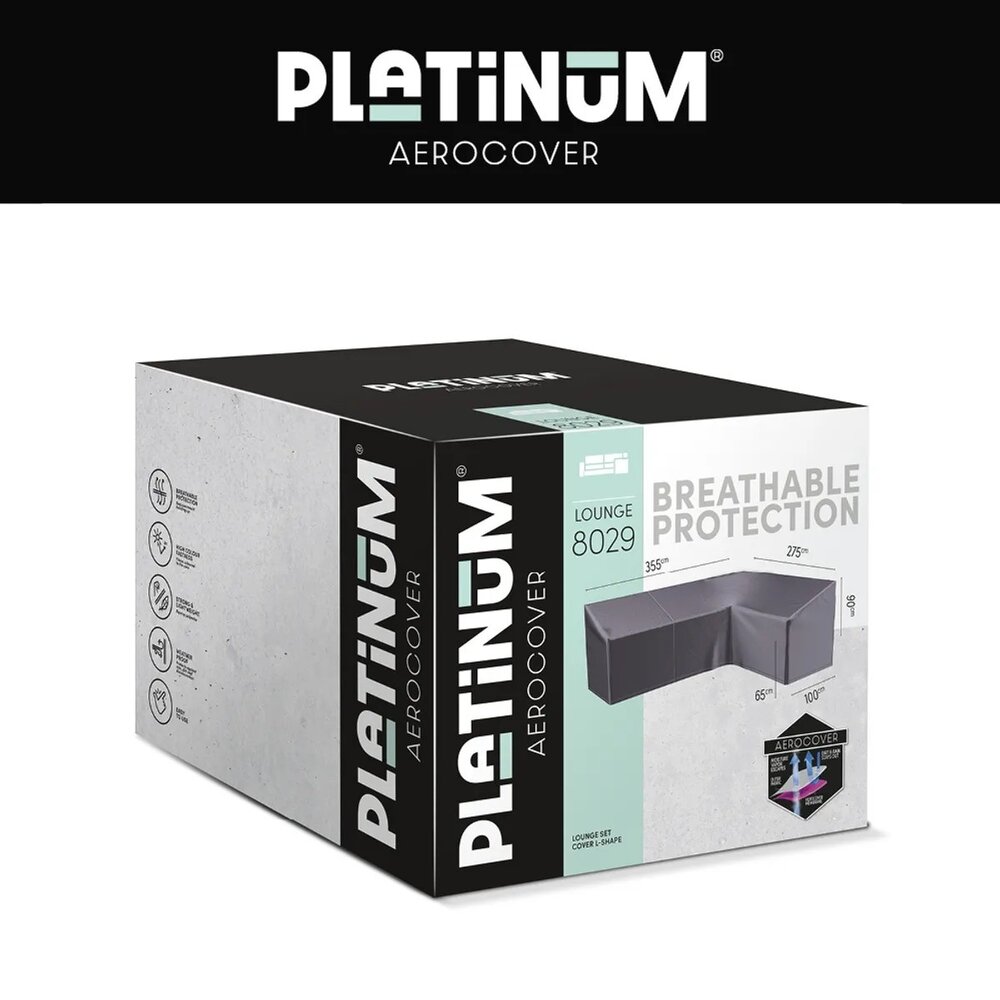Platinum Platinum AeroCover Loungehoes L HB 355x275x100xH65/90 rechts
