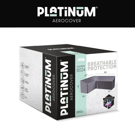Platinum Platinum AeroCover Loungehoes L HB 285x220x100xH65/90 links