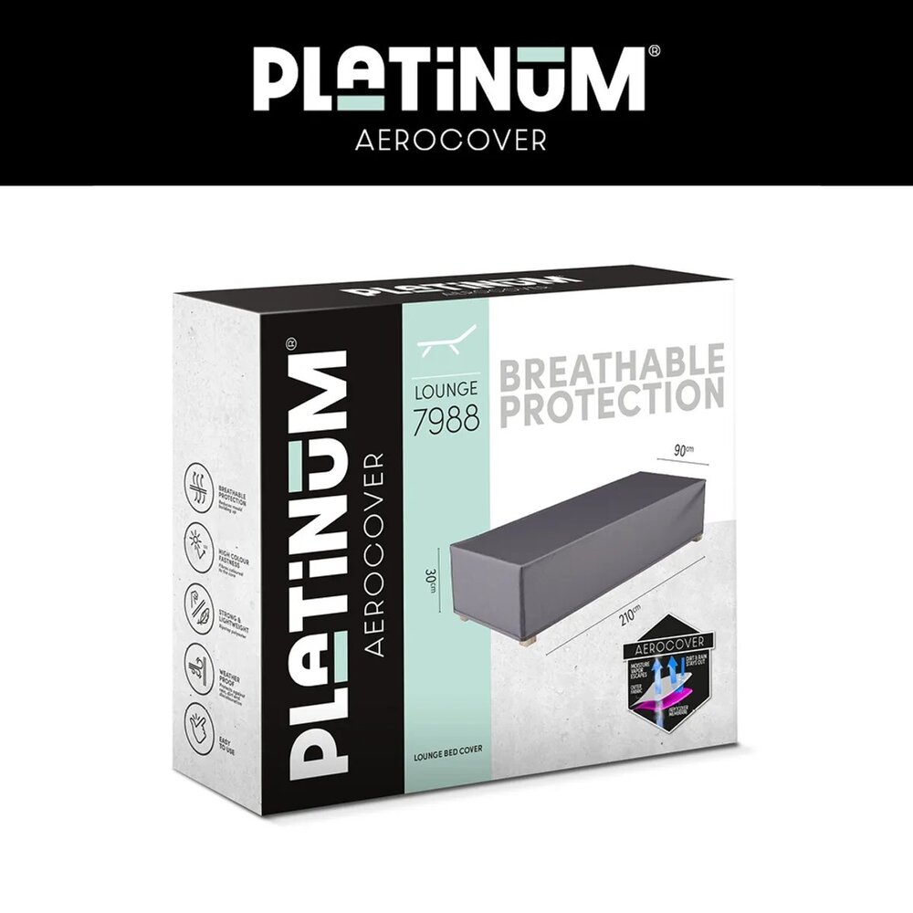 Platinum Ligbedhoes 210x90x30 cm AeroCover Platinum