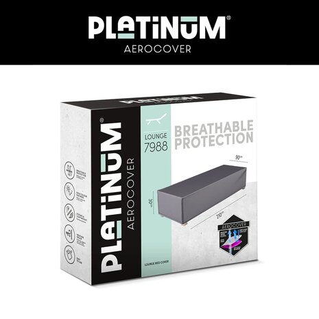 Platinum Ligbedhoes 210x90x30 cm AeroCover Platinum