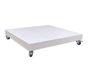 AVH-Collectie AVH parasolvoet 90 kg met 4 wielen zand graniet