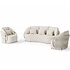 Vivaro stoel bank loungeset 3 delig | Camel sand | clouded rope | Pebble desert Bouclé