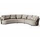 SUNS Vivaro hoek loungeset 3 delig Bronze | Misty rope | Pebble Desert Bouclé SUNS