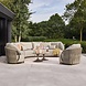 SUNS Vivaro hoek loungeset 3 delig Bronze | Misty rope | Pebble Desert Bouclé SUNS