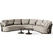 SUNS Vivaro hoek loungeset 5 delig Bronze | Misty rope | Pebble Desert Bouclé SUNS