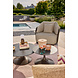 SUNS Vivaro hoek loungeset 5 delig Bronze | Misty rope | Pebble Desert Bouclé SUNS