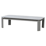 AVH-Collectie Veneto lounge tuintafel latte zand met keramisch blad 116x59xH31 cm