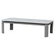 AVH-Collectie Veneto lounge tuintafel latte zand met keramisch blad 116x59xH31 cm