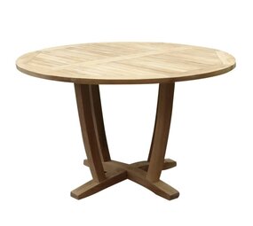 AVH-Collectie Showroommodel Legand dining tuintafel 140 cm rond teak