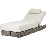 AVH-Collectie Yate ligbed grijs wicker | soft grey mixed weave kussens