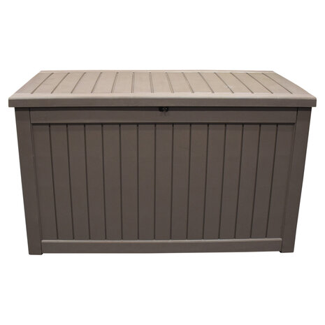 AVH-Collectie Kussenbox bruin latte kunststof 147 x 81,9 x 85,5 cm