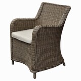 AVH-Collectie Bilbao dining tuinstoel bruin wicker