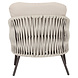AVH-Collectie Sarenza lounge tuinstoel zand rope terre frame