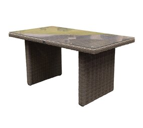 AVH-Collectie Ibiza lounge-diningtafel 120x80xH70 cm soft bruin