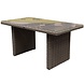AVH-Collectie Ibiza lounge-diningtafel 120x80xH70 cm soft bruin