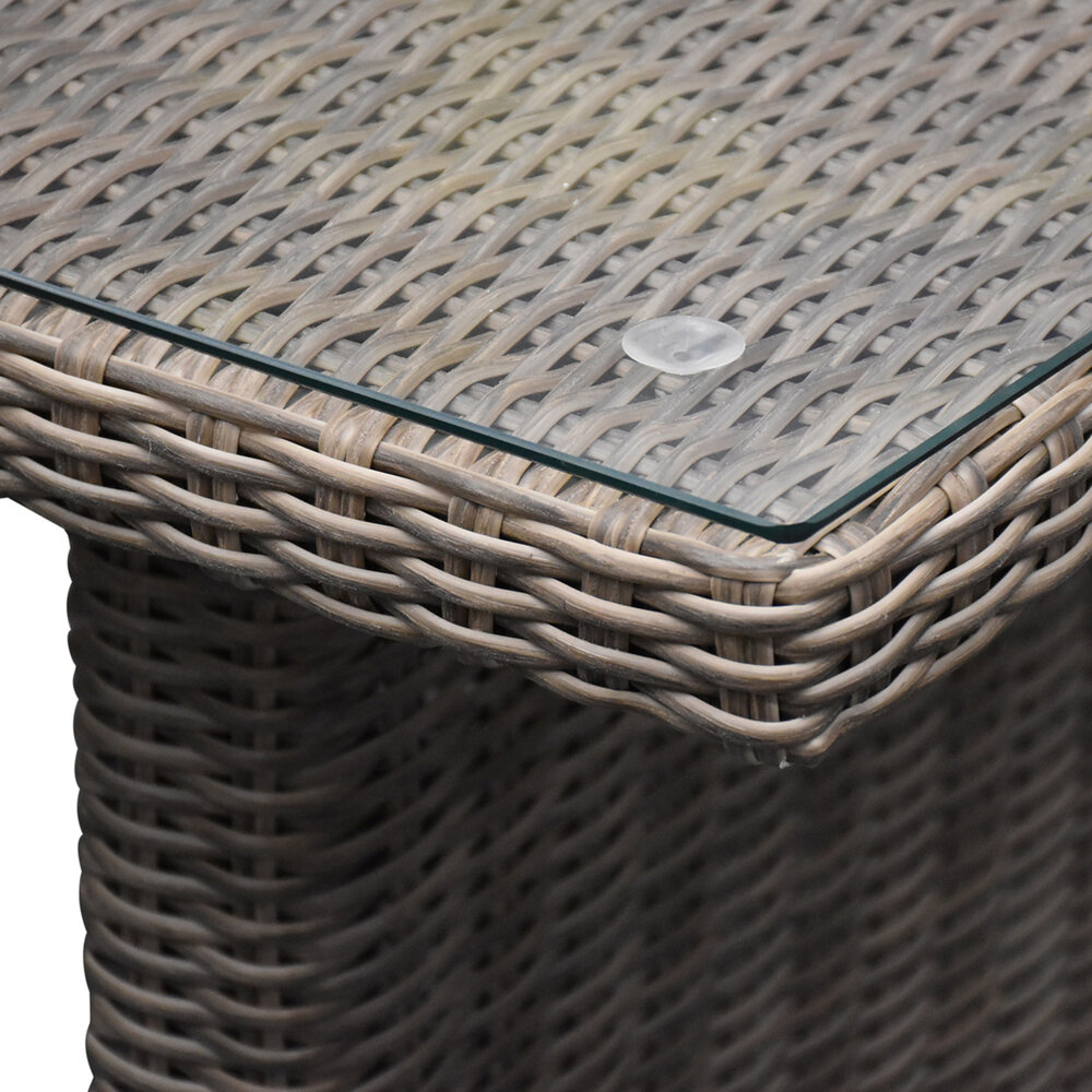 AVH-Collectie Ibiza lounge-diningtafel 120x80xH70 cm soft bruin