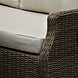 AVH-Collectie Ibiza stoel bank dining verstelbare loungeset 4 delig bruin wicker | naturel mixed weave kussen