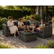 AVH-Collectie Sahara Gibson hoek loungeset 3-delig antraciet AVH-Collectie Sahara Gibson hoek loungeset 3-delig antraciet