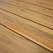AVH-Collectie Torino low dining tuintafel teakblad 140 cm rond H71 cm terre / bruin