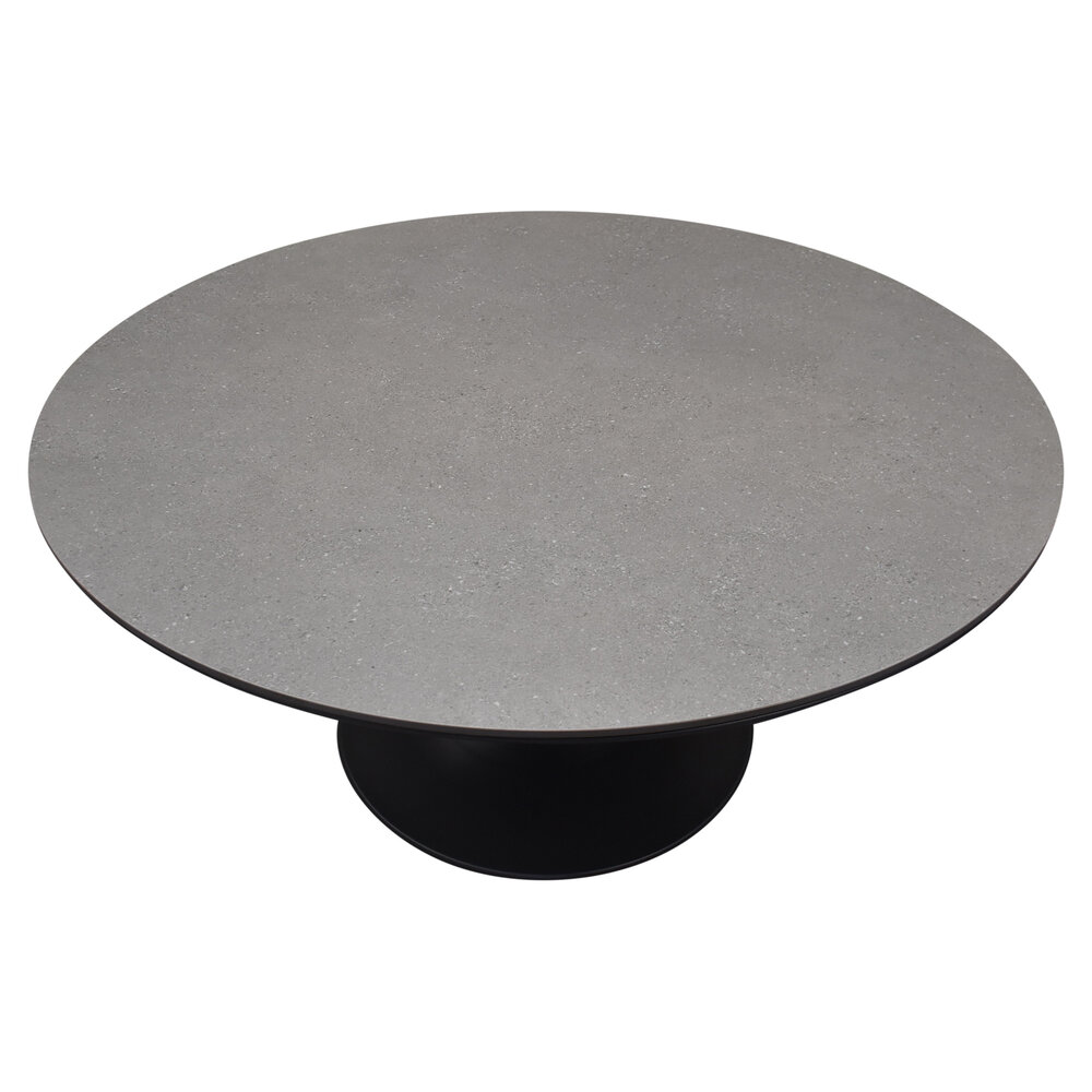 AVH-Collectie Flair dining tuintafel rond 158 cm antraciet keramiek AVH-Collectie Flair dining tuintafel rond 158 cm antraciet keramiek