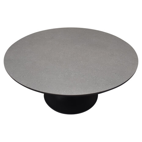 AVH-Collectie Flair dining tuintafel rond 158 cm antraciet keramiek AVH-Collectie Flair dining tuintafel rond 158 cm antraciet keramiek