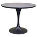 AVH-Collectie Flair dining tuintafel rond 90 cm antraciet keramiek