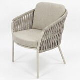 AVH-Collectie Sarenza dining tuinstoel rope zand frame AVH-Collectie Sarenza dining tuinstoel rope zand frame