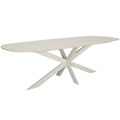 AVH-Collectie Derby dining tafel 240x100x77 cm latte AVH-Collectie Derby dining tafel 240x100x77 cm latte