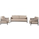 4 Seasons Outdoor Showroommodel Savanne stoel bank loungeset 3 delig terre 4 Seasons Outdoor