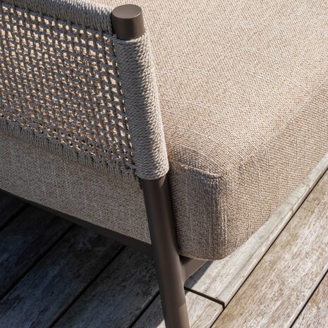 4 Seasons Outdoor Showroommodel Savanne stoel bank loungeset 3 delig terre 4 Seasons Outdoor