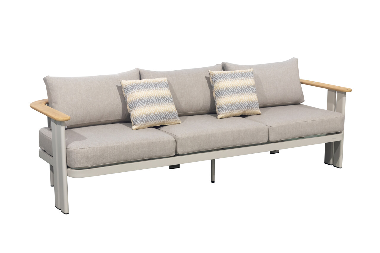 Higold Pardee stoel bank loungeset 4 delig aluminium latte Higold Higold Pardee stoel bank loungeset 4 delig aluminium latte Higold