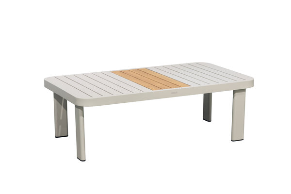 Higold Pardee stoel bank loungeset 4 delig aluminium latte Higold Higold Pardee stoel bank loungeset 4 delig aluminium latte Higold