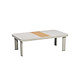 Higold Pardee stoel bank loungeset 4 delig aluminium latte Higold Higold Pardee stoel bank loungeset 4 delig aluminium latte Higold