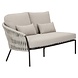 AVH-Collectie Sarenza hoek loungeset 3 delig zand rope terre frame AVH-Collectie Sarenza hoek loungeset 3 delig zand rope terre frame