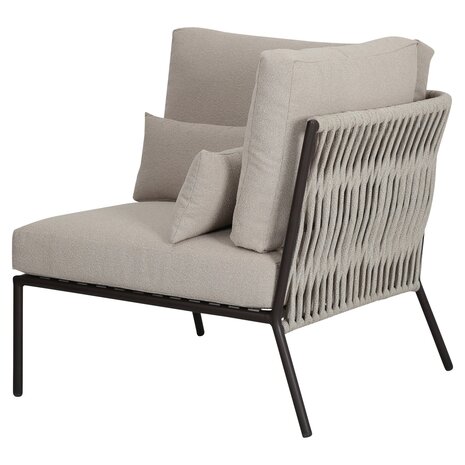 AVH-Collectie Sarenza hoek loungeset 3 delig zand rope terre frame AVH-Collectie Sarenza hoek loungeset 3 delig zand rope terre frame