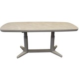 AVH-Collectie Lentas dining tuintafel boat shape 180x90xH53-74,5 cm in hoogte verstelbaar zand AVH-Collectie Lentas dining tuintafel boat shape 180x90xH53-74,5 cm in hoogte verstelbaar zand