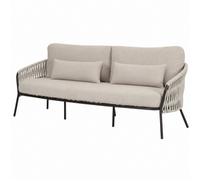 AVH-Collectie Sarenza 3-zitsbank zand rope terre frame AVH-Collectie Sarenza 3-zitsbank zand rope terre frame