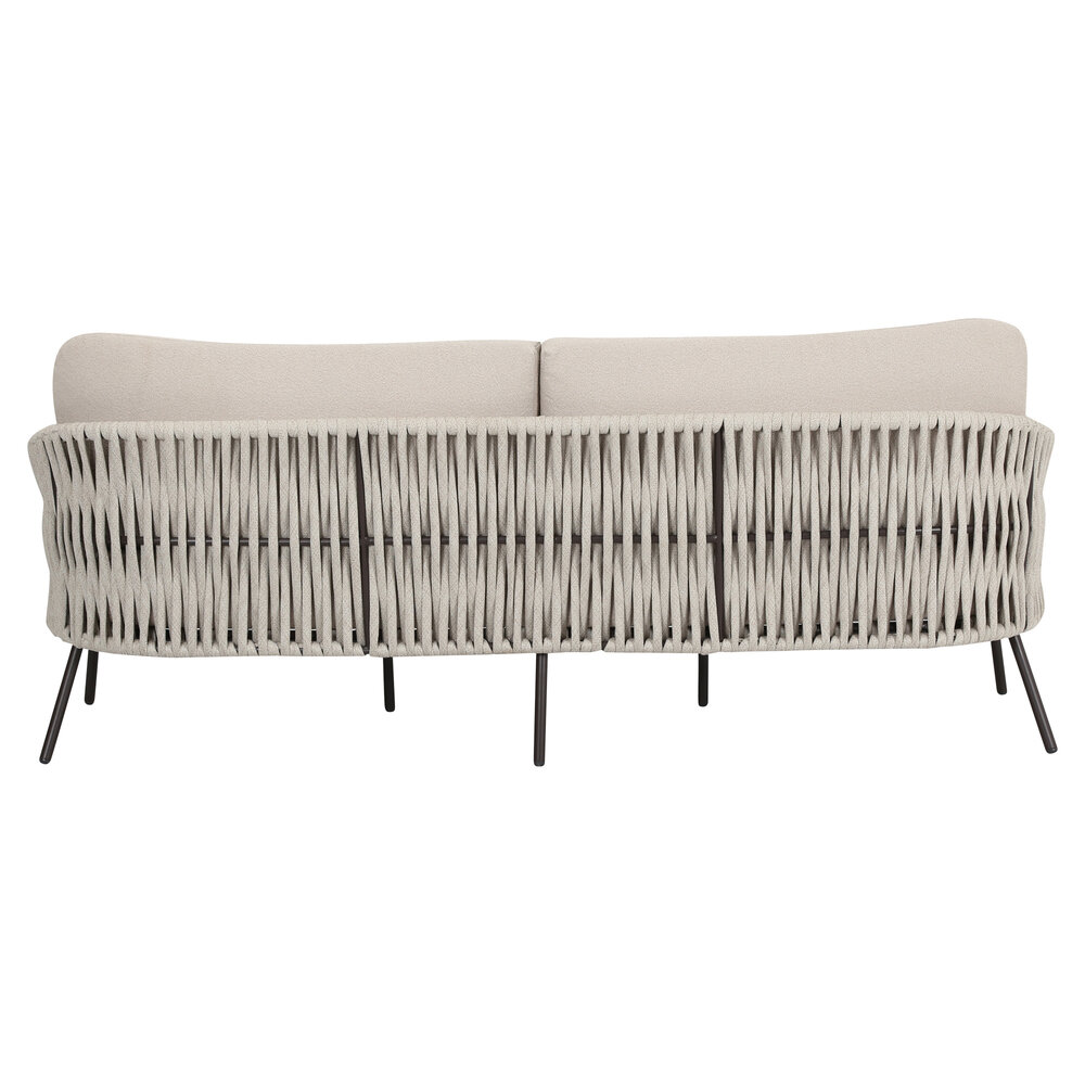 AVH-Collectie Sarenza 3-zitsbank zand rope terre frame AVH-Collectie Sarenza 3-zitsbank zand rope terre frame