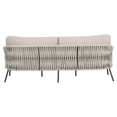 AVH-Collectie Sarenza 3-zitsbank zand rope terre frame AVH-Collectie Sarenza 3-zitsbank zand rope terre frame