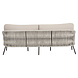 AVH-Collectie Sarenza 3-zitsbank zand rope terre frame AVH-Collectie Sarenza 3-zitsbank zand rope terre frame