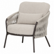 AVH-Collectie Sarenza lounge tuinstoel zand rope terre frame